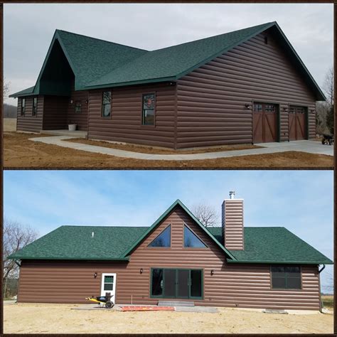 cedar siding house with green metal roof|green roof colors.